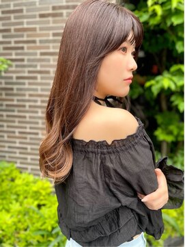 アッシュ 荻窪店(Ash) イルミナ　ショコラベージュ/艶カラー／韓国風スタイル／荻窪