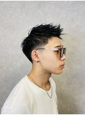 20代30代メンズペーパーフェード