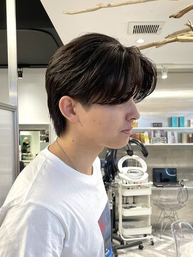 ゼスト 八王子店(ZEST) センターパート/毛流パーマ/ニュアンスパーマ【丸山武志】