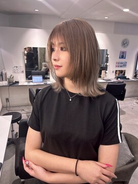 キング 枚方店(K!ng) 縮毛矯正髪質改善ハイライトレイヤーカット枚方美容室エクステ