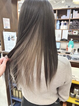 ルイ(ROUIS produced by LUCK 津田沼) ROUIS 津田沼 冬のインナーカラー