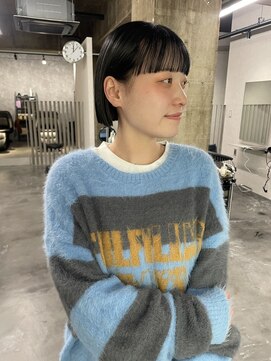 オフ エルア(ofF ’elua) ミニボブ/ボブ/切りっぱなし