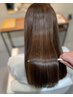 【カラー髪質改善★★★】カット＋根元カラー＋トリートメント　18000円