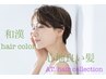 植物の力で、美しく染まる。和漢カラー&カット+専用Trコース￥16000→特別価格