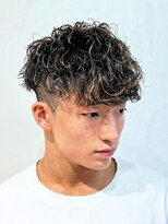 クレアメンズ 横浜能見台(CREA men's)&nbsp;横浜メッシュパーマスペインカールメンズパーマフェードマッシュ