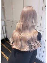 ベレーザ 渋谷神南(Beleza)&nbsp;14199ブリーチ＆ダブルカラーホワイトブロンドハイトーンカラー