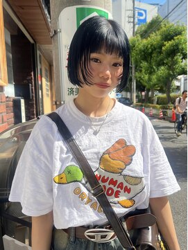 シイ(SIE) モードボブ×ブルーブラック☆☆