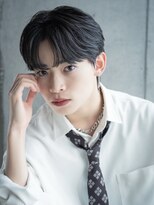 韓国コンマバング2wayナチュラルセンターパート