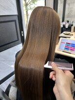 ピリオド 赤坂(Period.)&nbsp;ロングヘアーライトベージュ髪質改善 赤坂見附
