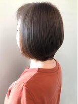 ヘアメンテ(Hairmainte) 白髪ぼかし×品髪ボブ/◎ピンクベージュ