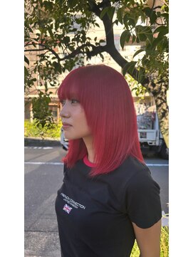 タイドヘア 茨木店(TIDE HAIR) レッドカラー