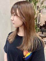 ダイアモンドリリーキートス(Diamond Lily kiitos)&nbsp;ミディアムヘア/暗めカラー/グランマッシュ/一宮/レイヤー