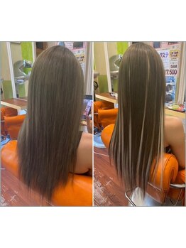 ハリコシ、艶が欲しい方、ブリーチ等でのダメージが気になる方向けのトリートメントをご用意＊