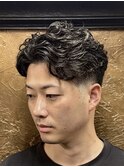 【ビジネスウェーブパーマ】