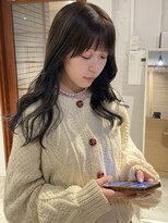 コフィー バイ メルト 吉祥寺(cofy by melt)&nbsp;【松本咲花】ブリーチなし冬カラー韓国風レイヤーカット20代人気