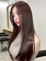 クイーン バイ ノイズ 西院(QUEEN by noism)&nbsp;ナチュラルレイヤートレンドカラー韓国風シースルーバング