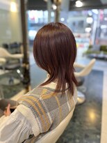 モア 下通店(MORE) レッドブラウン/マッシュウルフ