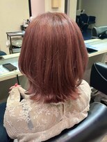 ニーフ 恵比寿(neaf)&nbsp;ハイトーン　ピンクカラー　ピンク　ブリーチ　ベージュ