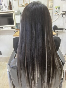 ユウ(you) 編込みエクステスタイル