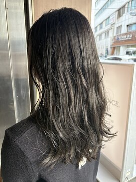 アヴァンス 天王寺店(AVANCE.) ブルーブラック×透明感カラー