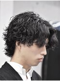 シャドウパーマツイストスパイラルフェザーパーマ