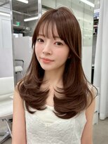 アイヴィ 表参道(IVY)&nbsp;春にしたい、ふんわりまとまるワンカールヘア＆ショコラカラー