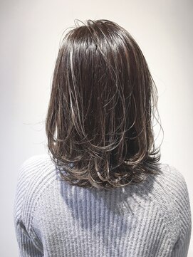 エイト 溝の口店(EIGHT) 【EIGHT溝の口】お客様スタイル_デザインカラー切りっぱなしボブ