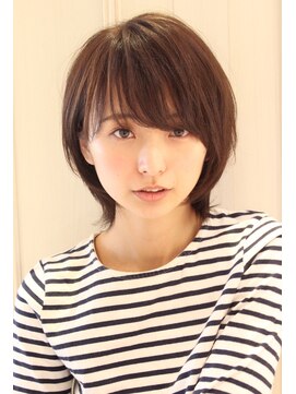 レウナ 外苑前(Reuna) 【30代40代50代】カットで決まる大人可愛いひし形ショート