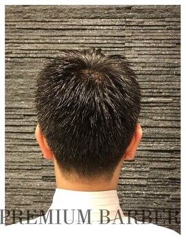プレミアムバーバー 目黒店(PREMIUM BARBER produce by HIRO GINZA) ビジネスショート