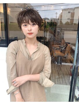 グロウミドル(GROW middle) 大人可愛いリラックスショート【middle】丸岡奈央