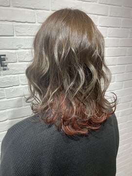 ヘア スパ ビューティー エールフォルム(HAIR SPA BEAUTY YELLFORME) インナーカラー
