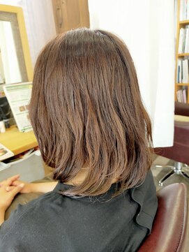 キュウヘアー(KYUU HAIR) ミディアム×ワンカール