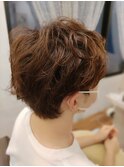 クセ毛風ウェーブ