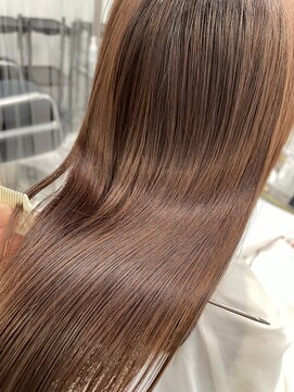 エスカーラ 表参道(THE ESCALA) @aidaman321/ショコラベージュ/ボブルフ/カール/ベービーバング