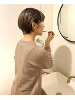 ラナ 渋谷(Lana)&nbsp;ミディアムボブベビーバングショコラベージュボブルフ