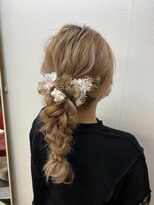 アップスニニー(up's niny)&nbsp;編みおろしブーケスタイル