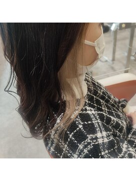 ニューヨークニューヨーク 松井山手店(NYNY) ベージュインナーカラー