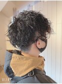 メンズツイストスパイラルパーマ