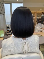 ヘアークラフト アニー 南郷18丁目店(HAIR CRAFT Annie) バッサリボブスタイル
