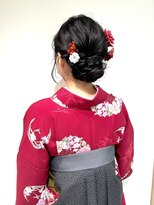 綾橘&nbsp;卒業式　ヘアセット＆袴着付　［所沢］