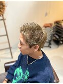 ダブルカラースパイキーショート