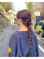 ナループロア ハチ(Nalu pu loa hachi)&nbsp;ハイトーンカラー/ブリーチなし/暖色/ケアブリーチ