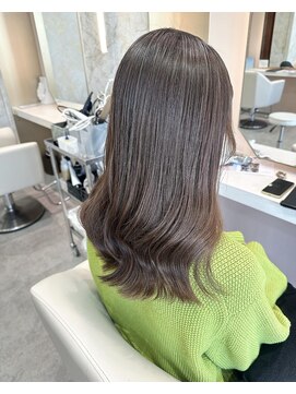 ロッサ マダムアルディ(Rosa Mme.Hardy) 極細ハイライト×ミルクティーグレージュ