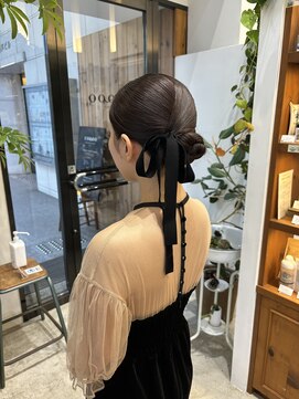 コクウ オーガニック(COQOO ORGANIC) シニヨンヘア 20代/30代/40代