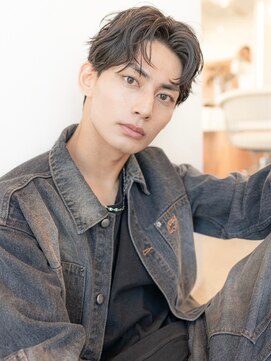 ハバナ 渋谷(HAVANA) 束感モテる/ツーブロック/センターパート/ニュアンスパーマ