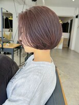 リイチ(LIICHI)&nbsp;ボルドーボブ ブリーチ無し