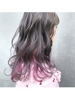 テーラヘアー 大網店(TELA HAIR) インナーカラー×ラベンダーピンク【TELA HAIR大網】