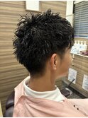 メンズ/イージーパーマ/ツーブロック/アップバンク/モテ髪