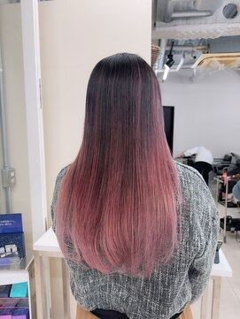 アライブ ハラジュク(ALIVE harajuku) 今流行りの海外風バレイヤージュ