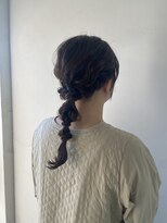 ムクヘア 御幸店(MUKU hair)&nbsp;ゆるふわ編みおろし！